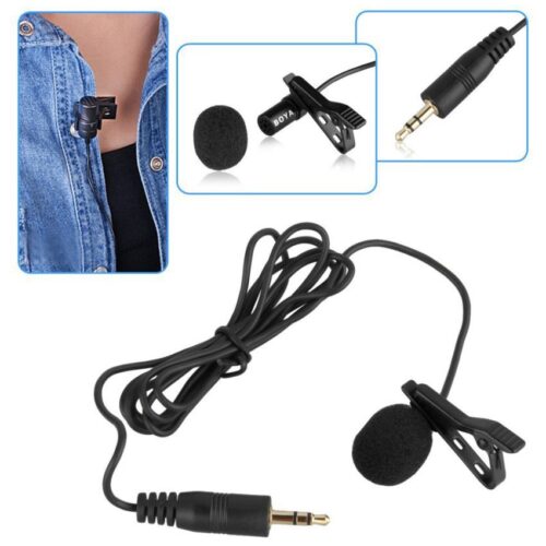 OYA BY-M1 Omnidirectional Lavalier Microphone (Black)