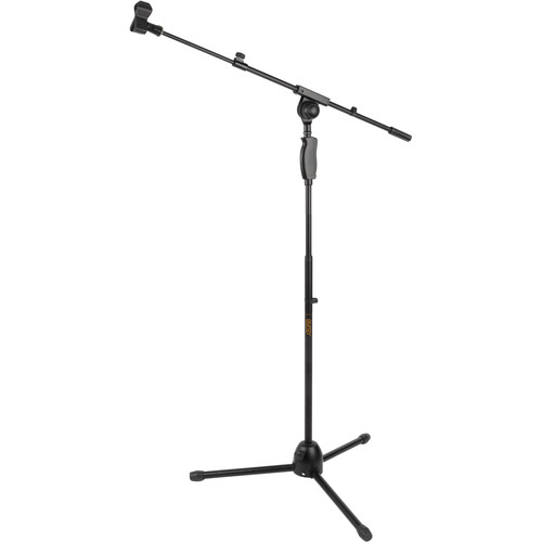 Auray MS-65CL Professional Mic Stand with Clutch Lock and Telescoping Boom Arm