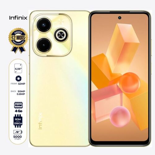 Infinix Hot 40i – 128 GB – 4GB RAM – 6.56″ – 50MP/32MP – Dual Sim – 5000mAh – 12 month warranty